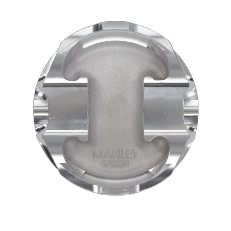 Manley 4.6L Ford Modular (2/4 Valve) 3.552in Bore 1.2in CD 11cc Turbo Tuff Dish Pistons - Set of 8 - 567100CE-8