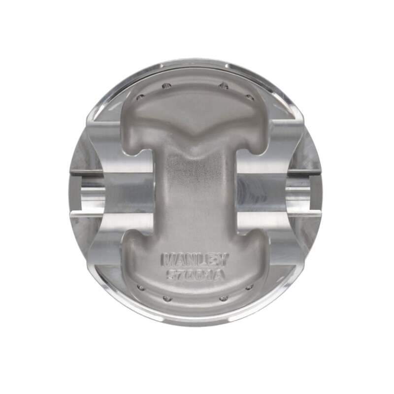 Manley Chevrolet Small Block Piston Set - 4.040in Bore 1.125in CH, -4.00 CC - 590840-8