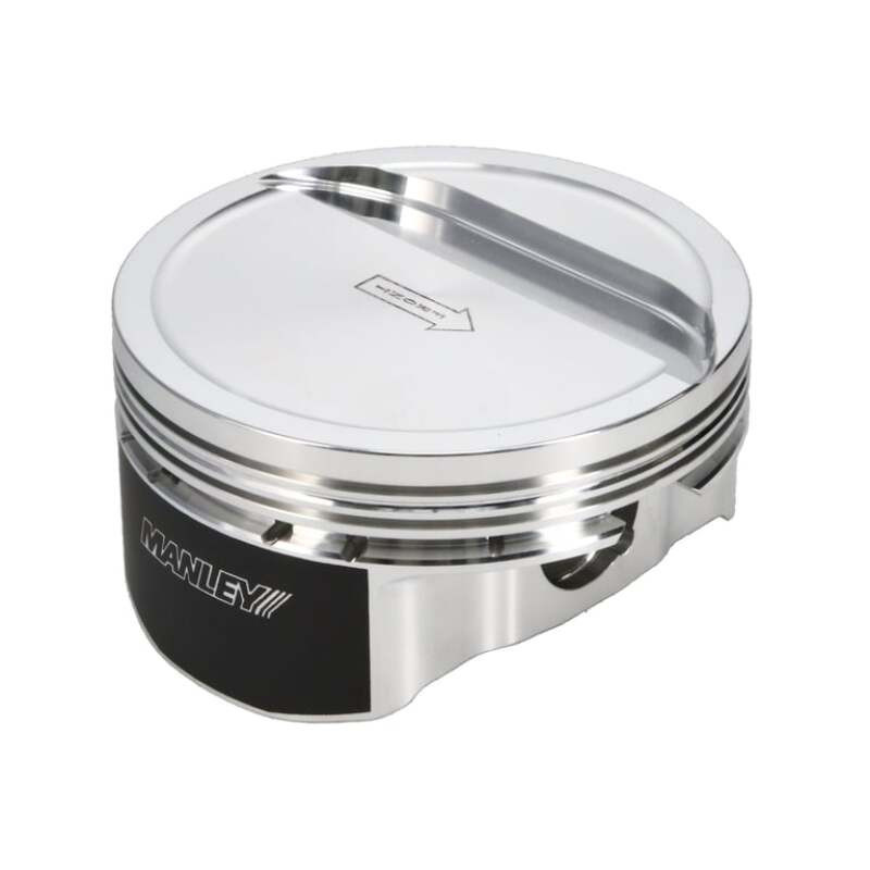 Manley Chevrolet LS Piston Set - 4.130in Bore 1.115in CH, -11.00 CC - 592405C-8
