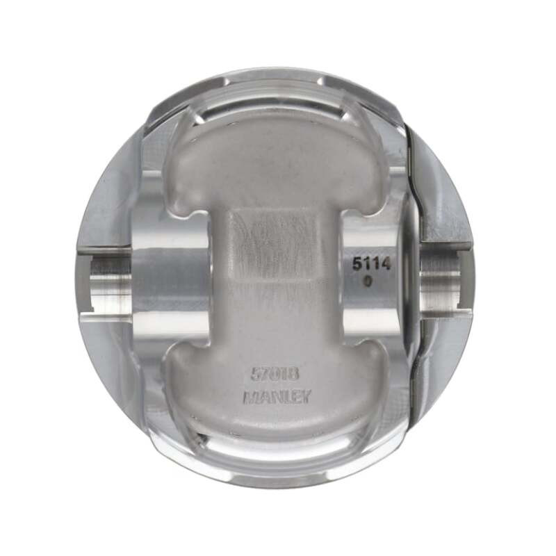 Manley Chevrolet LS Piston Set - 4.135in Bore 1.115in CH, -11.00 CC - 592410CE-8