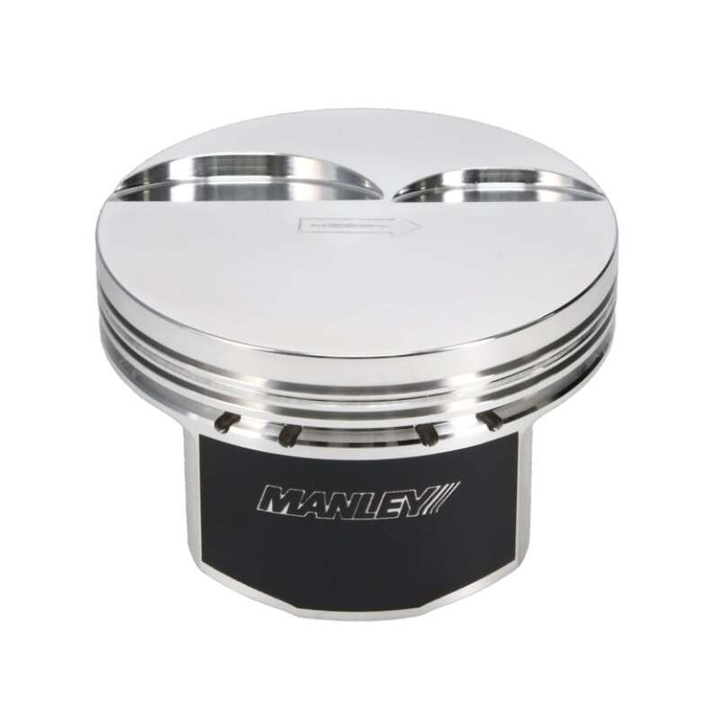 Manley Chevrolet LS Piston Set - 4.005in Bore 1.304in CH, -4.00 CC - 592505C-8