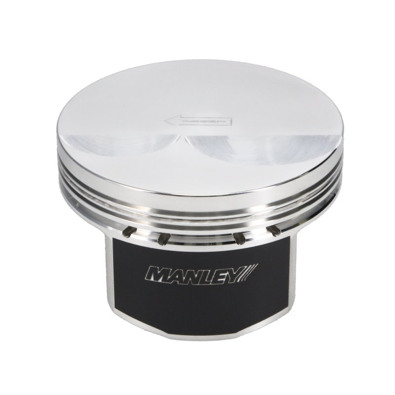 Manley Small Block Chevrolet LS Series -4cc Flat Top Piston Set - 592530C-8
