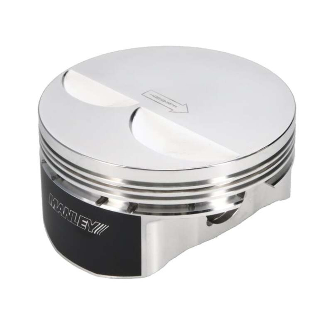 Manley Chevrolet LS Piston Set - 4.080in Bore 1.115in CH, -4.00 CC - 592680CE-8