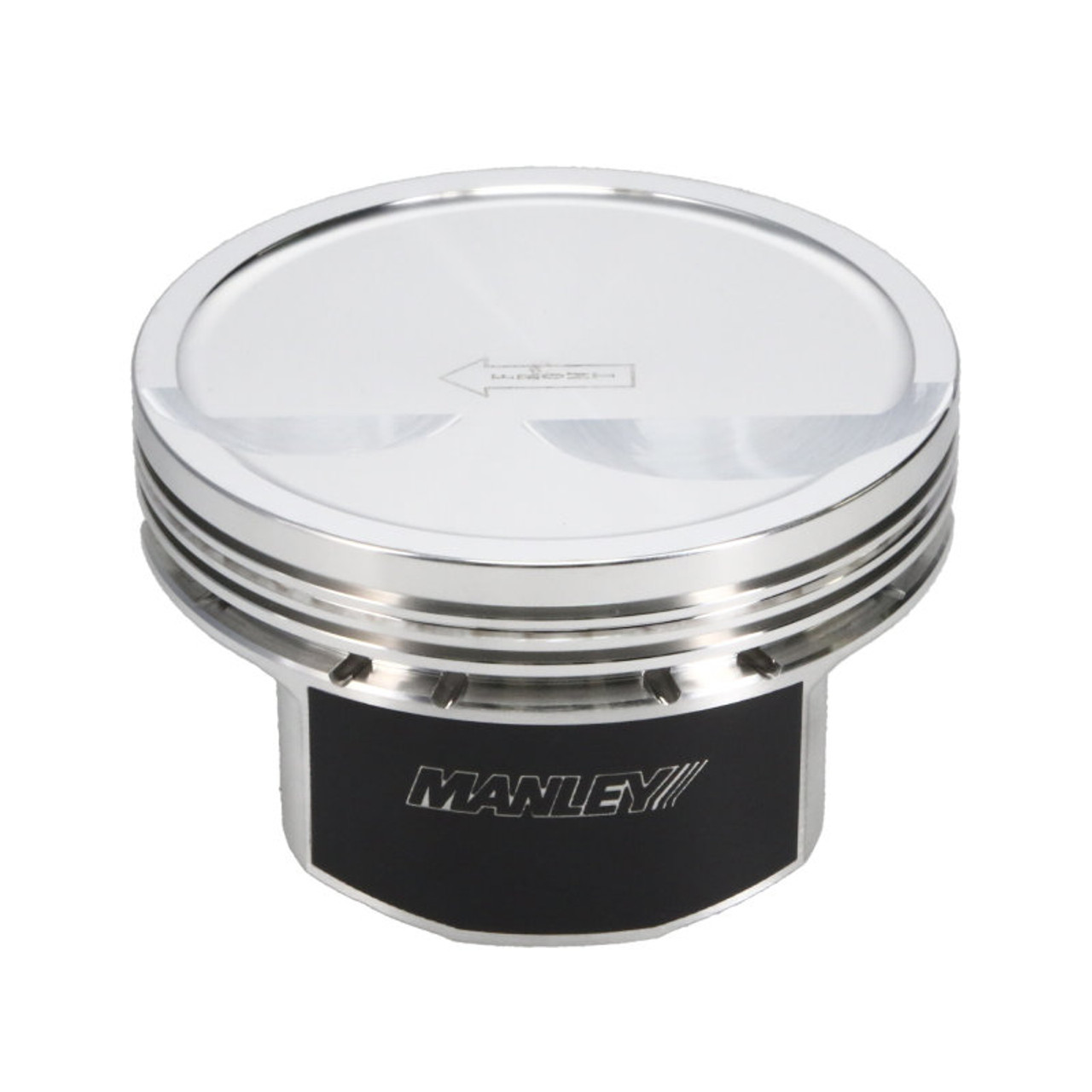 Manley Small Block Chevy LS Series 4.030in Bore 1.115in CD 10cc Dish Platinum Series Pistons - 592730C-8