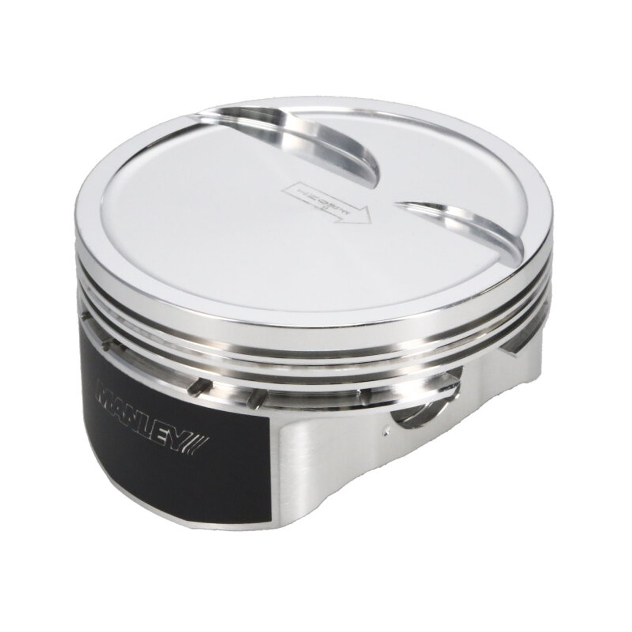 Manley Chevrolet LS Piston Set - 4.070in Bore 1.115in CH, -10.00 CC - 592770CE-8