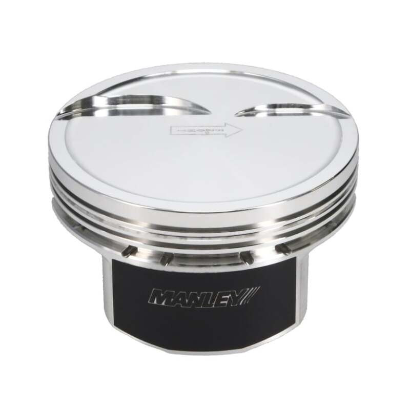 Manley Chevrolet LS Piston Set - 4.080in Bore 1.115in CH, -10.00 CC - 592780C-8