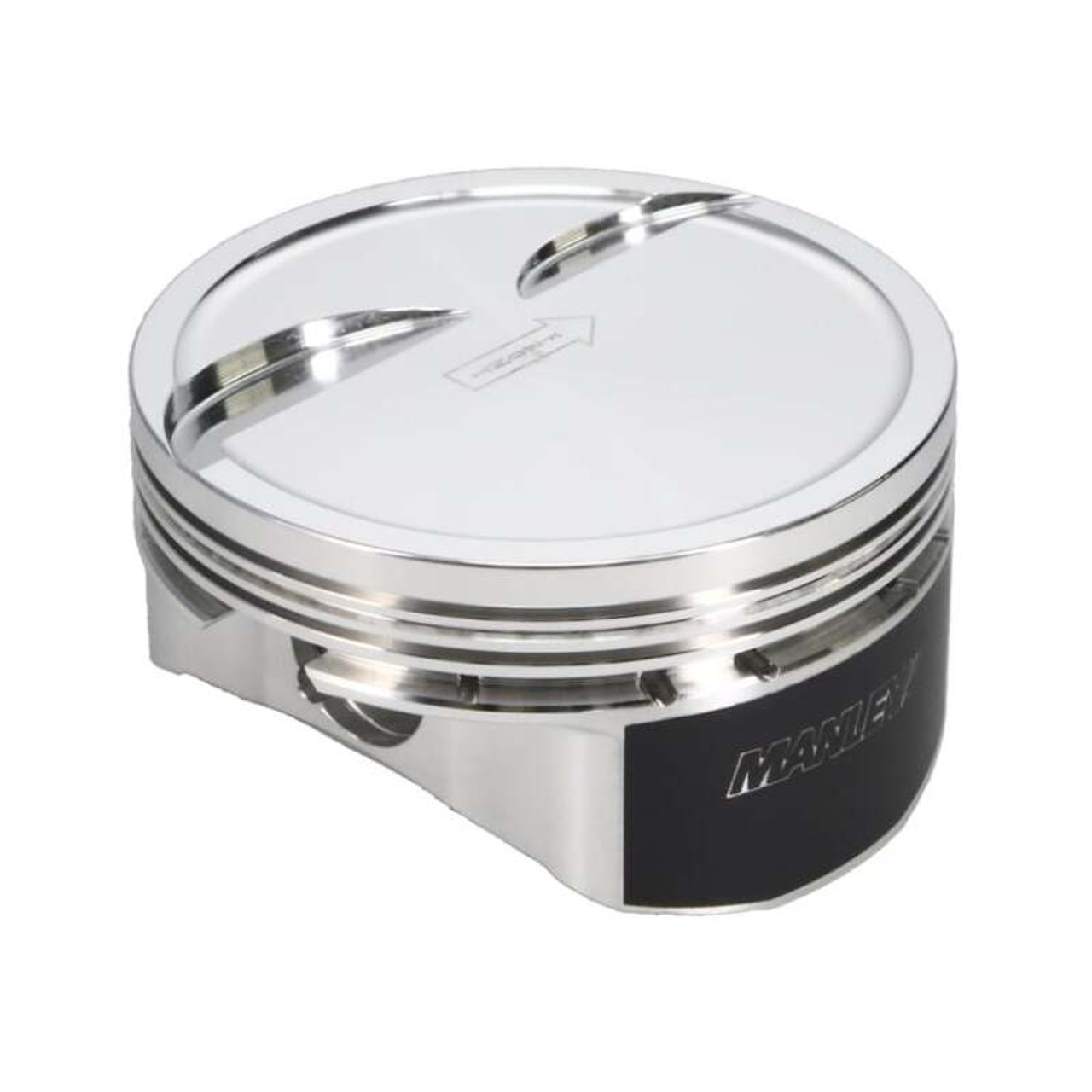Manley Chevrolet LS Piston Set - 4.080in Bore 1.115in CH, -10.00 CC - 592780CE-8