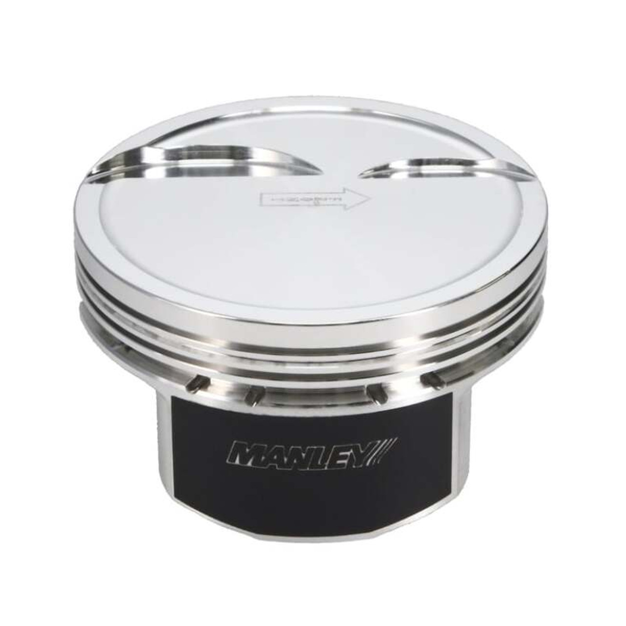 Manley Chevrolet LS Piston Set - 4.080in Bore 1.115in CH, -10.00 CC - 592780CE-8