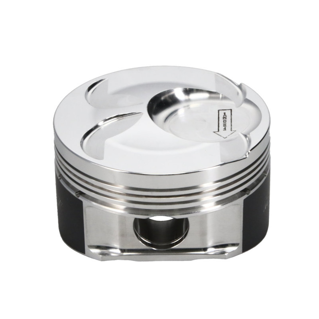 Manley Ford 3.5L Ecoboost 3.662in Bore 1.239in CD 10.0:1 CR -0.5cc Dome Extreme Duty Piston Set - 594920CE-6