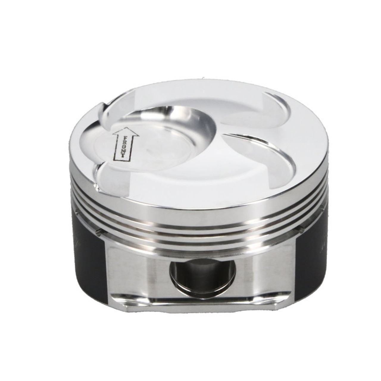 Manley Ford 3.5L Ecoboost 3.662in Bore 1.239in CD 10.0:1 CR -0.5cc Dome Extreme Duty Piston Set - 594920CE-6