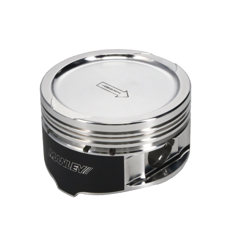 Manley Ford Modular 4.6L 3 Valve 3.700in Bore 1.200in CD -18cc Dish Piston Set - 595570C-8