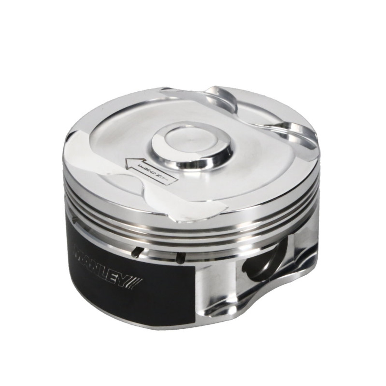 Manley 2018+ Ford Coyote 5.0L DOHC -6cc Dish 3.662in Bore 10:1 CR Extreme Duty Platinum Piston Set - 595700CE-8