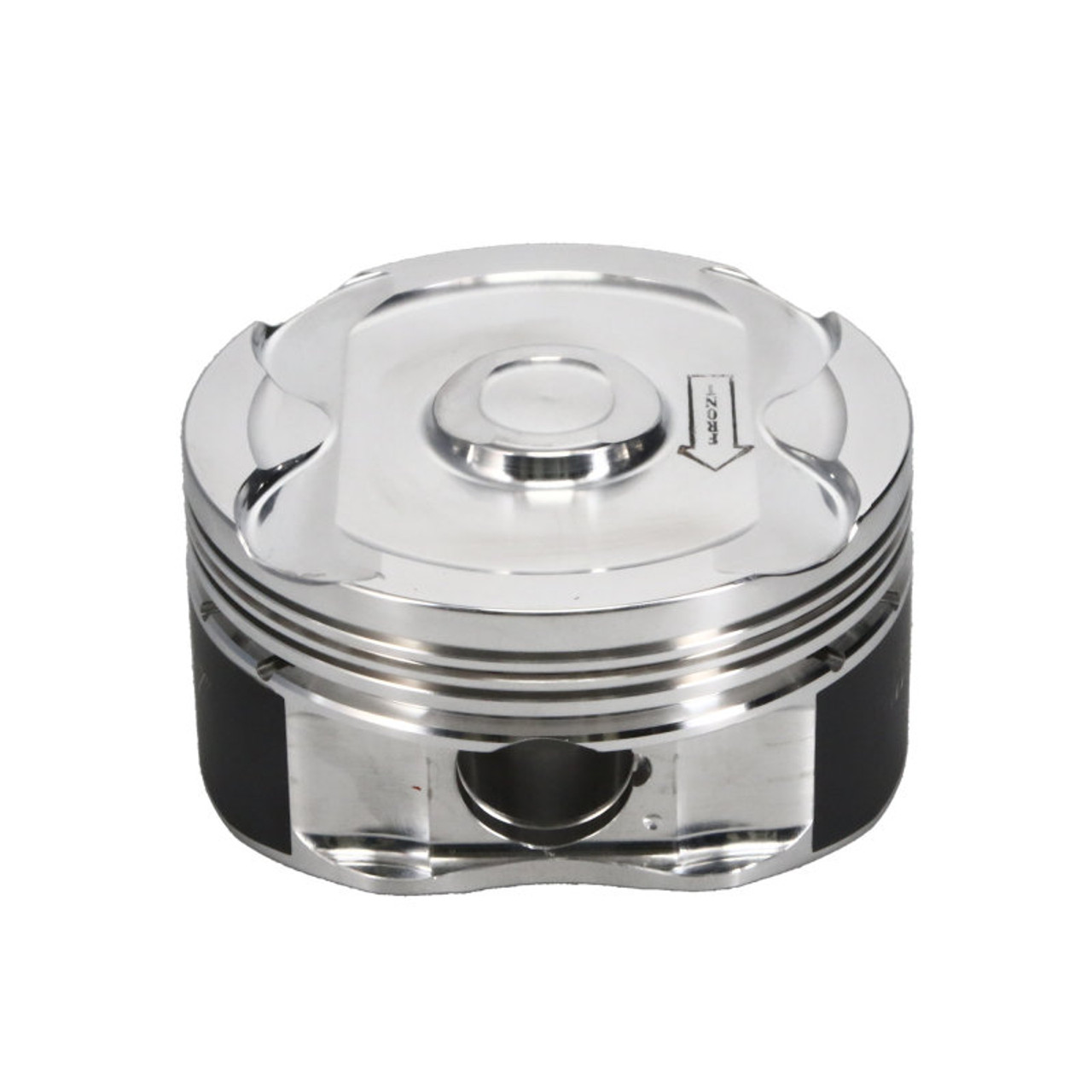 Manley 2018+ Ford Coyote 5.0L DOHC -6cc Dish 3.667in Bore 10:1 CR Platinum Piston Set - 595705C-8