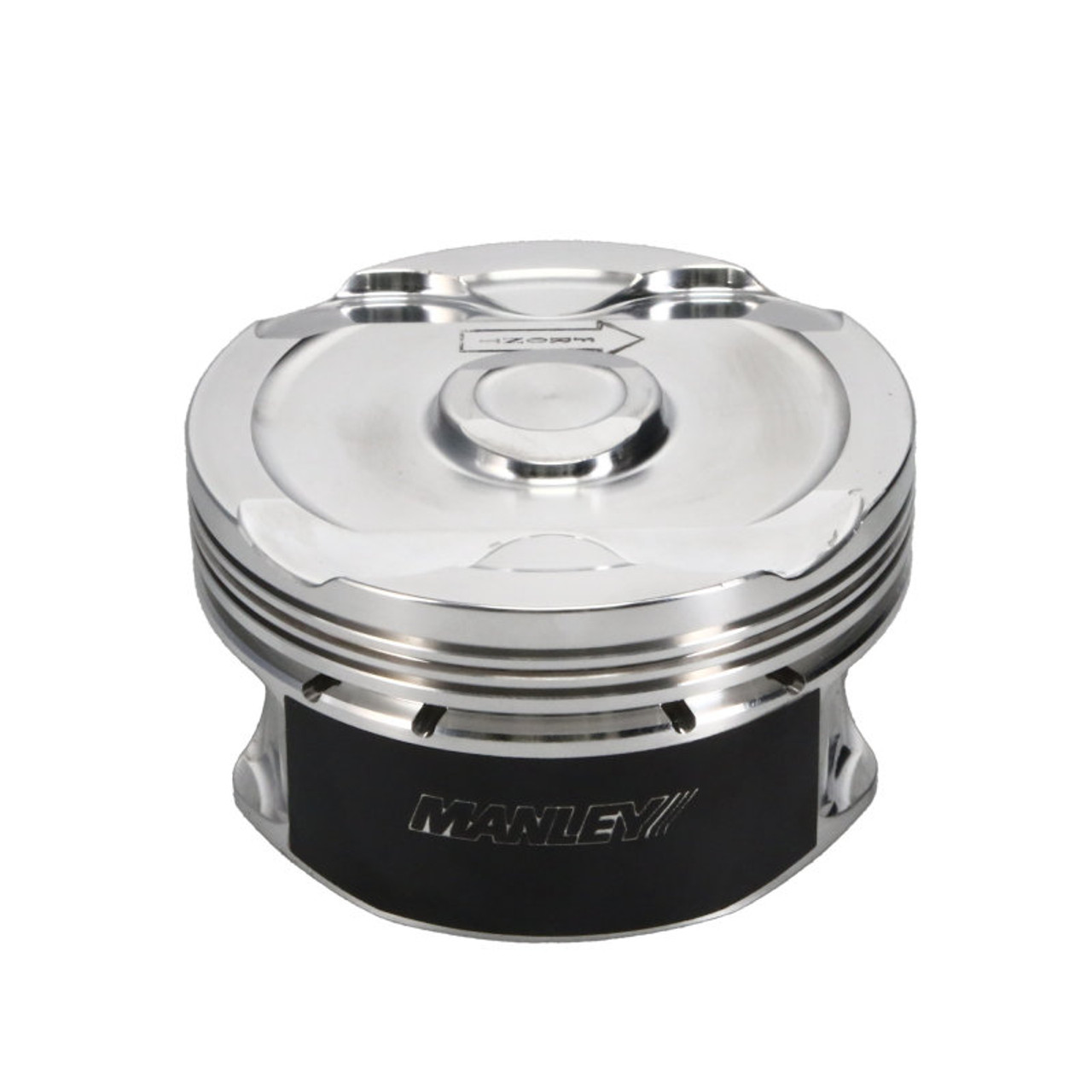 Manley 2018+ Ford Coyote 5.0L DOHC -6cc Dish 3.672in Bore 10:1 CR Platinum Extreme Duty Piston Set - 595710CE-8