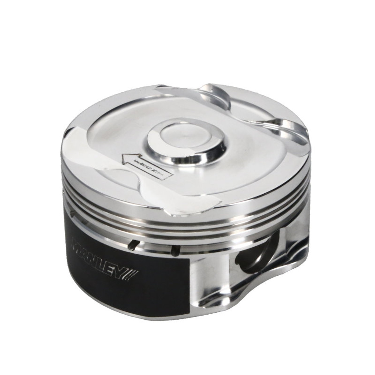 Manley 2018+ Ford Coyote 5.0L DOHC -6cc Dish 3.700in Bore 10:1 CR Platinum Extreme Duty Piston Set - 595738CE-8