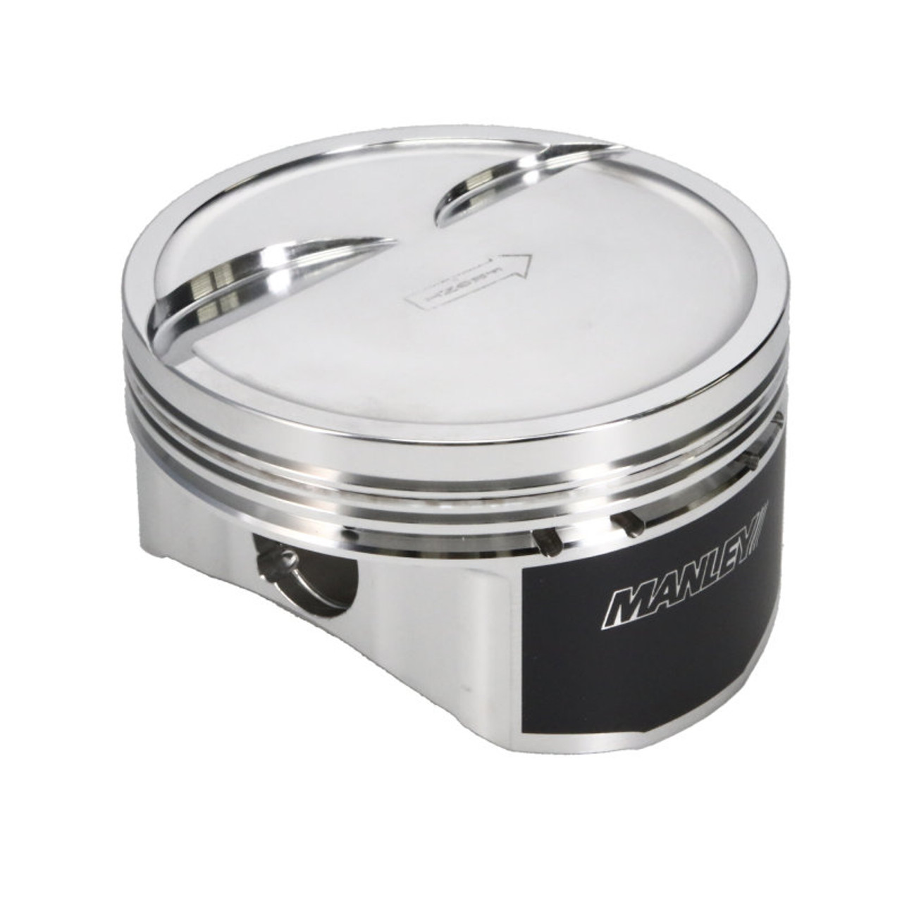 Manley Small Block Chevy LS Series 4.010in Bore - 1.304in CD - -10 cc Dish Platinum Series Pistons - 596110C-8