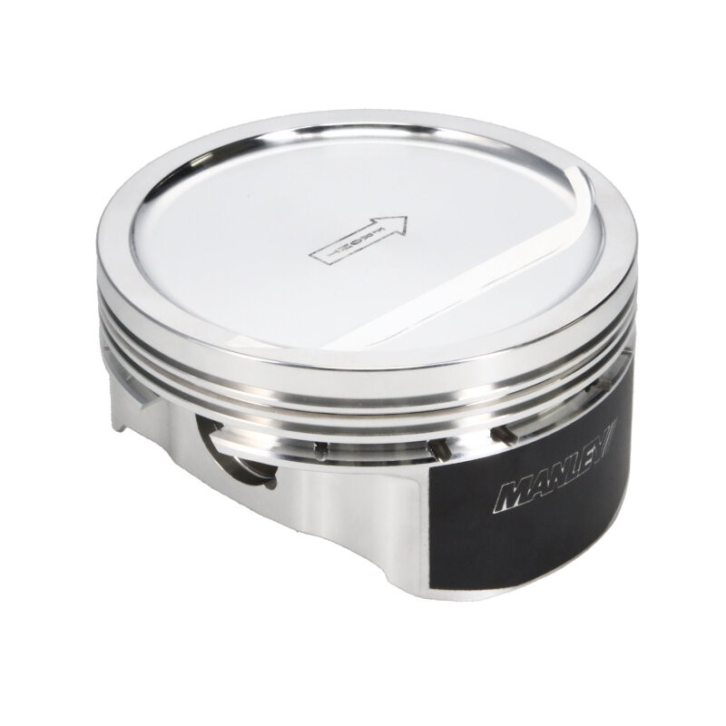 Manley Chevrolet LS Piston Set - 4.185in Bore 1.115in CH, -18.00 CC - 596360C-8