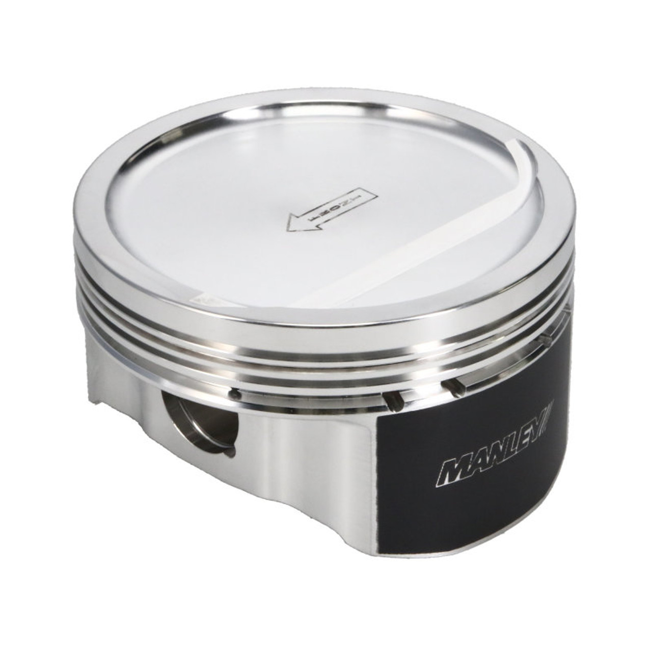 Manley Chevrolet SB LS 3.622in Stroke / 18cc Dish / 4.070in Bore Platinum Series Dish Pistons - 596970C-8