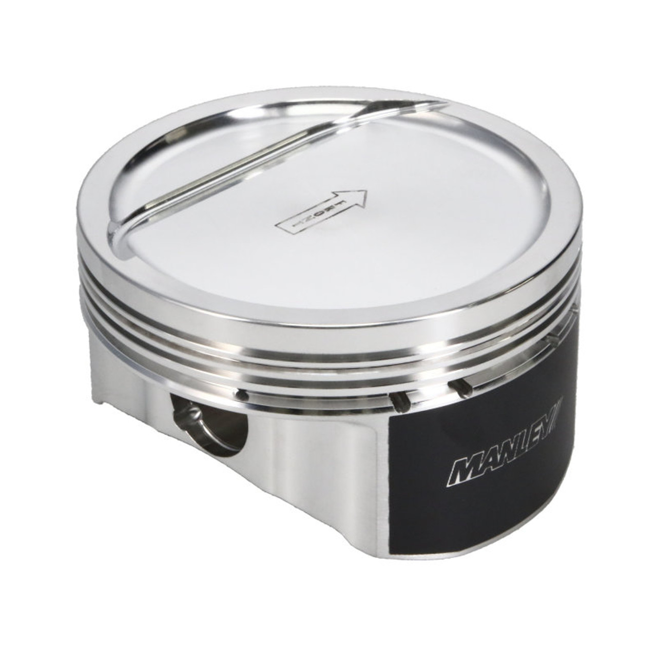 Manley Chevy LS Series 4.070in Bore 1.304in CD -18cc Dish Platinum Series Pistons - E/D - 596970CE-8
