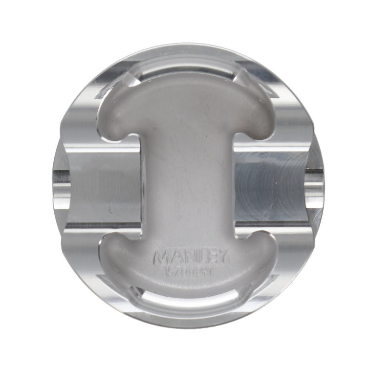 Manley Ford Coyote 5.0L DOHC -2.5cc Flat Top 3.70in Bore Extreme Duty Piston Set - 598470CE-8