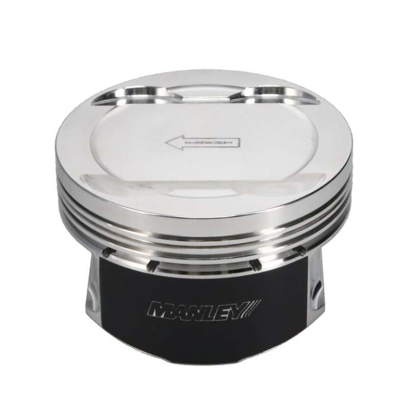 Manley Ford 3.7L DOHC Cyclone V6 Piston Set - 3.780in Bore 1.239in CH, -5.00 CC - 599520CE-6