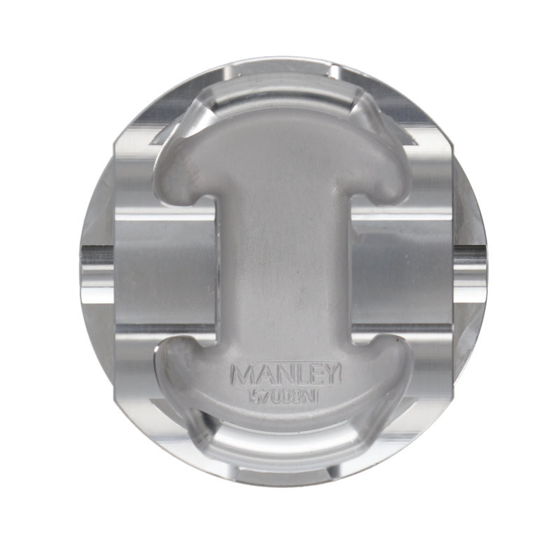 Manley Ford 3.7L Cyclone 3.780in Bore +2.0cc Coated Dome Platinum Series Pistons - 599620C-6