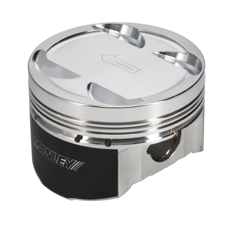 Manley 03-06 Evo 8/9 (7 Bolt 4G63T) 85.5mm +0.5mm Over Bore 8.5:1 Dish Pistons w/ Rings *Extreme - 606005CE-4