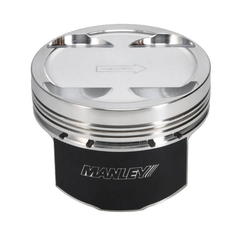 Manley 03-06 Evo 8/9 (7 Bolt 4G63T) 85.5mm +0.5mm Over Bore 8.5:1 Dish Pistons w/ Rings *Extreme - 606005CE-4