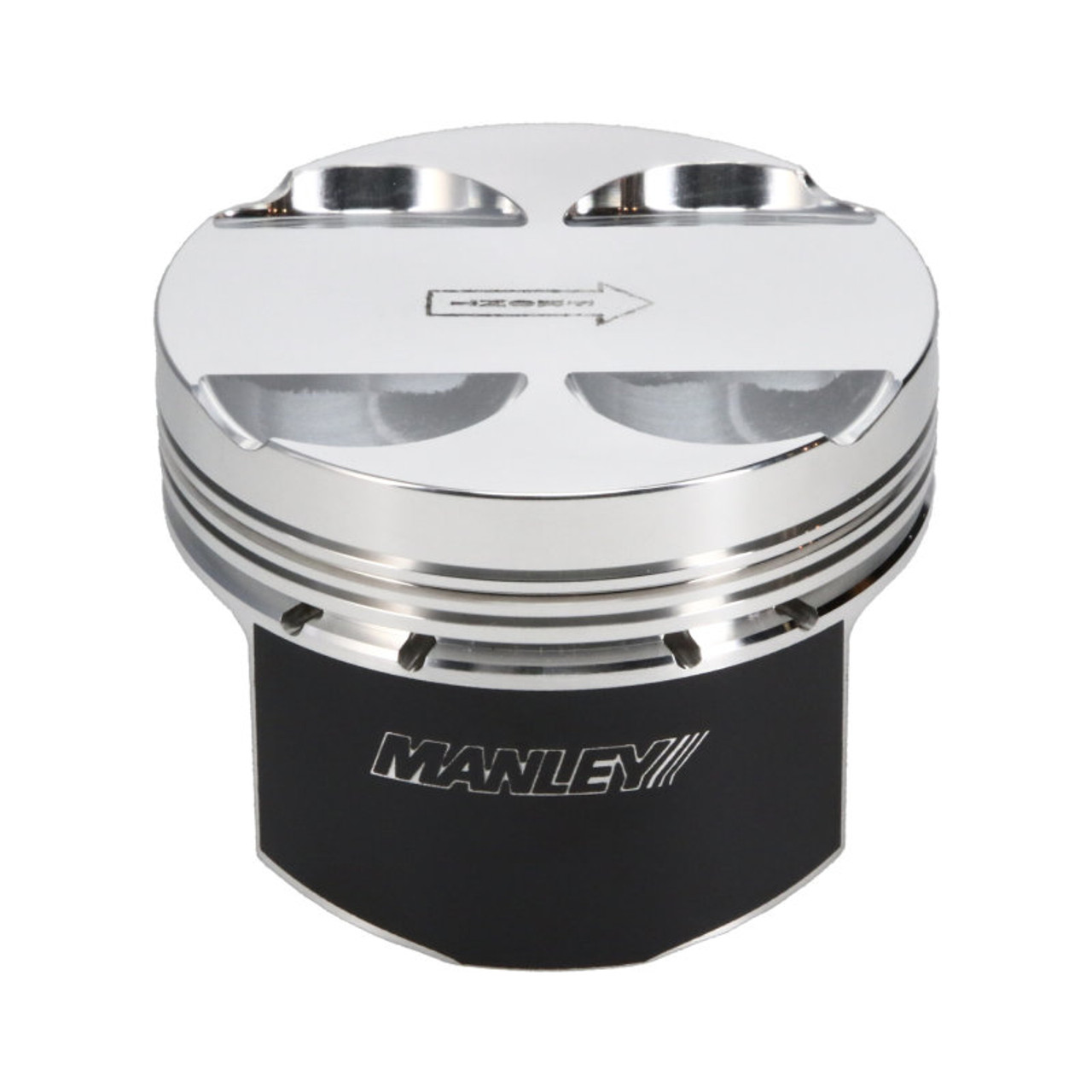 Manley 03-06 Evo 8/9 (7 Bolt 4G63T) 86mm +1mm Over Bore 9.0:1 Dish Pistons w/ Rings - 606110C-4