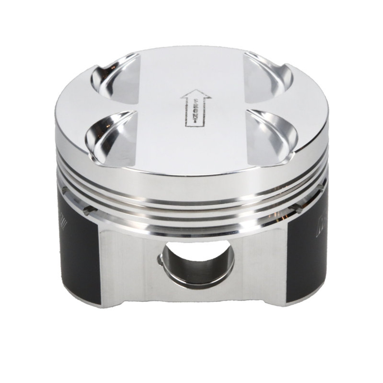 Manley 03-06 Evo 8/9 4G63T/4G63 85mm Std Size Bore 10.0/10.5:1 Flat Top Pistons w/ Rings - 606200C-4