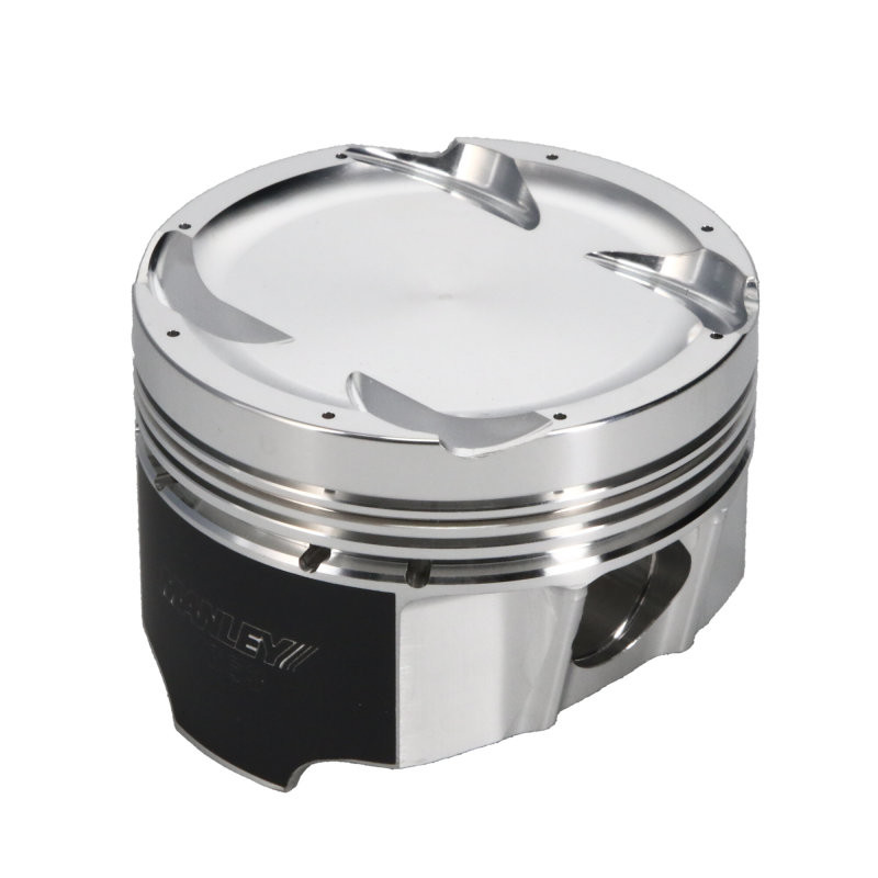 Manley Mitsubishi 4G63/4G63T EVO VIII/IX 85mmSTD -2.5cc Dish Platinum Lightweight Piston Set w/Rings - 606400CE-4