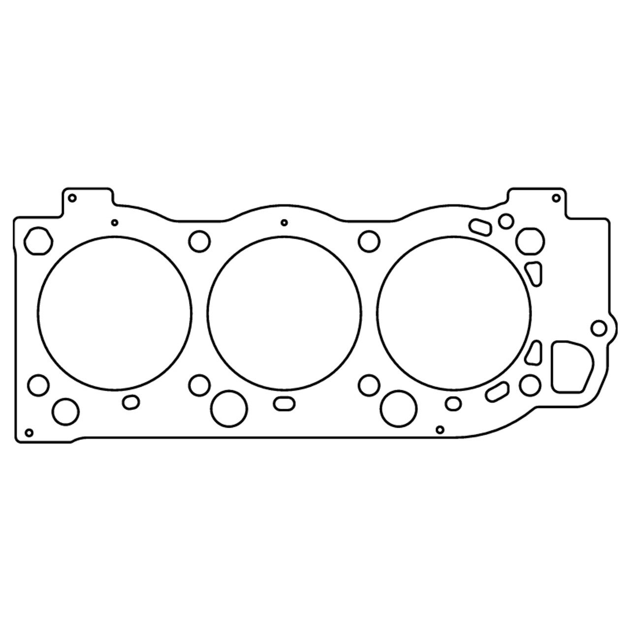 Cometic Toyota 5VZ-FE .080in MLS Cylinder Head Gasket - 98mm Bore - RHS - C4214-080