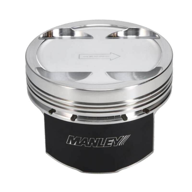 Manley Mitsubishi 2.0L 4B11T Piston Set - 86.50mm Bore 1.155in CH, -3.50 CC - 624105C-4