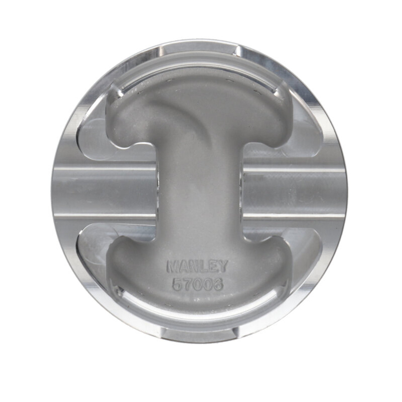 Manley Chevrolet Big Block Piston Set - 4.500in Bore 1.270in CH, -20.00 CC - 696700-8