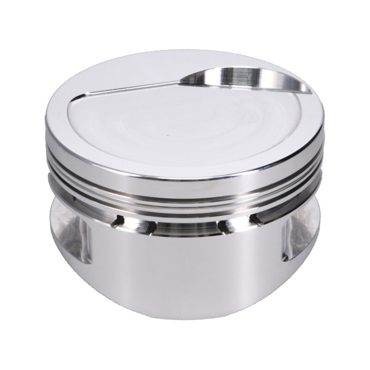 Manley Chevrolet Big Block Piston Set - 4.500in Bore 1.270in CH, -20.00 CC - 696700-8