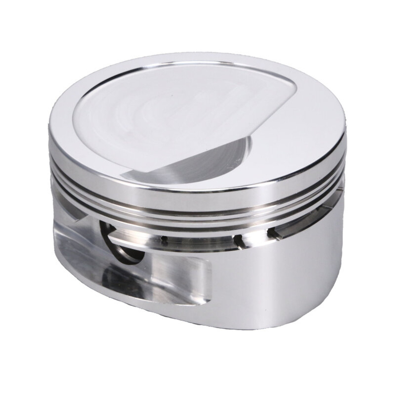 Manley Chevrolet Big Block Piston Set - 4.500in Bore 1.270in CH, -20.00 CC - 696700-8