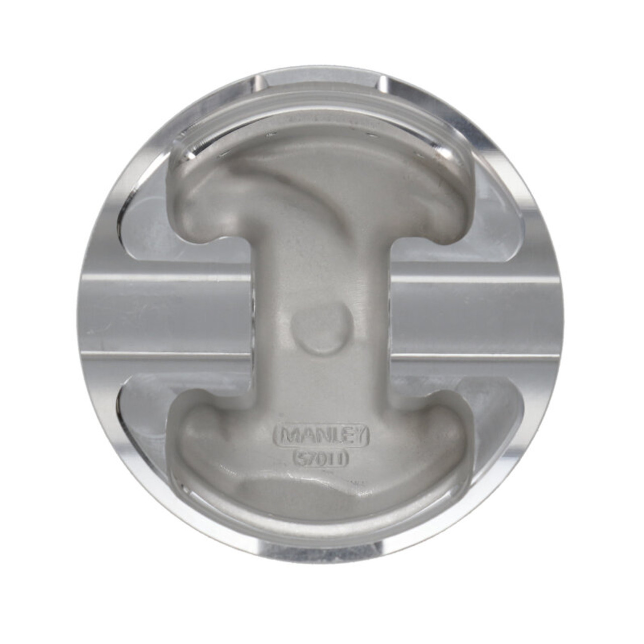 Manley Chevrolet Big Block Piston Set - 4.600in Bore 1.058in CH, 43.00 CC - 698280-8