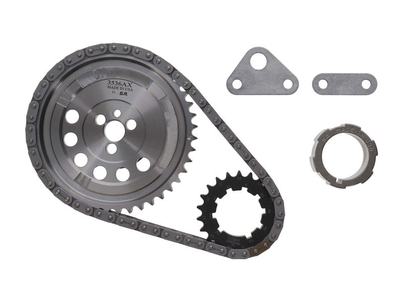 Manley SB Chevy LS-1 Billet w/ Torrington Bearin & 9 Keyway Crankshaft Sprocket Kit (w/ 3-Bolt Cam) - 73236