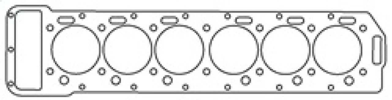 Cometic Jaguar V12 97mm .043in. Head Gasket - Left - C4221-043