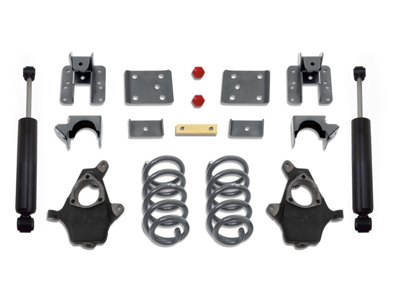MaxTrac 07-13 GM C/K1500 2WD/4WD Single Cab 4in/6in Lowering Spindle Kit - K331346-6