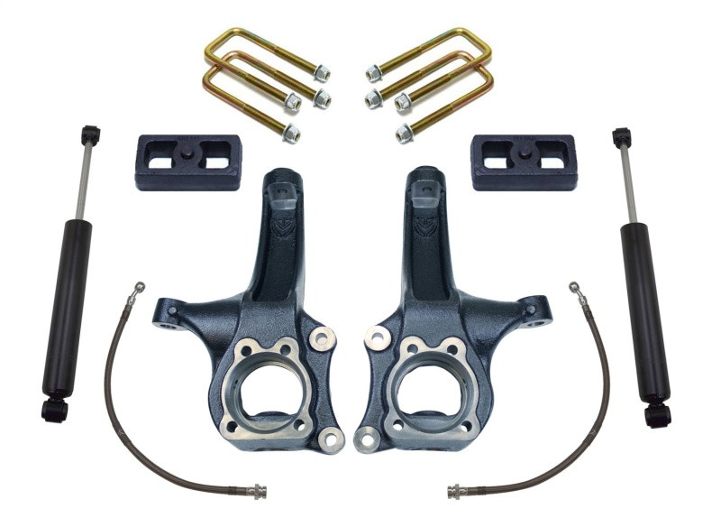 MaxTrac 15-18 Chevrolet Colorado 2WD 4in/2in MaxPro Spindle Lift Kit w/MaxTrac Shocks - K880442