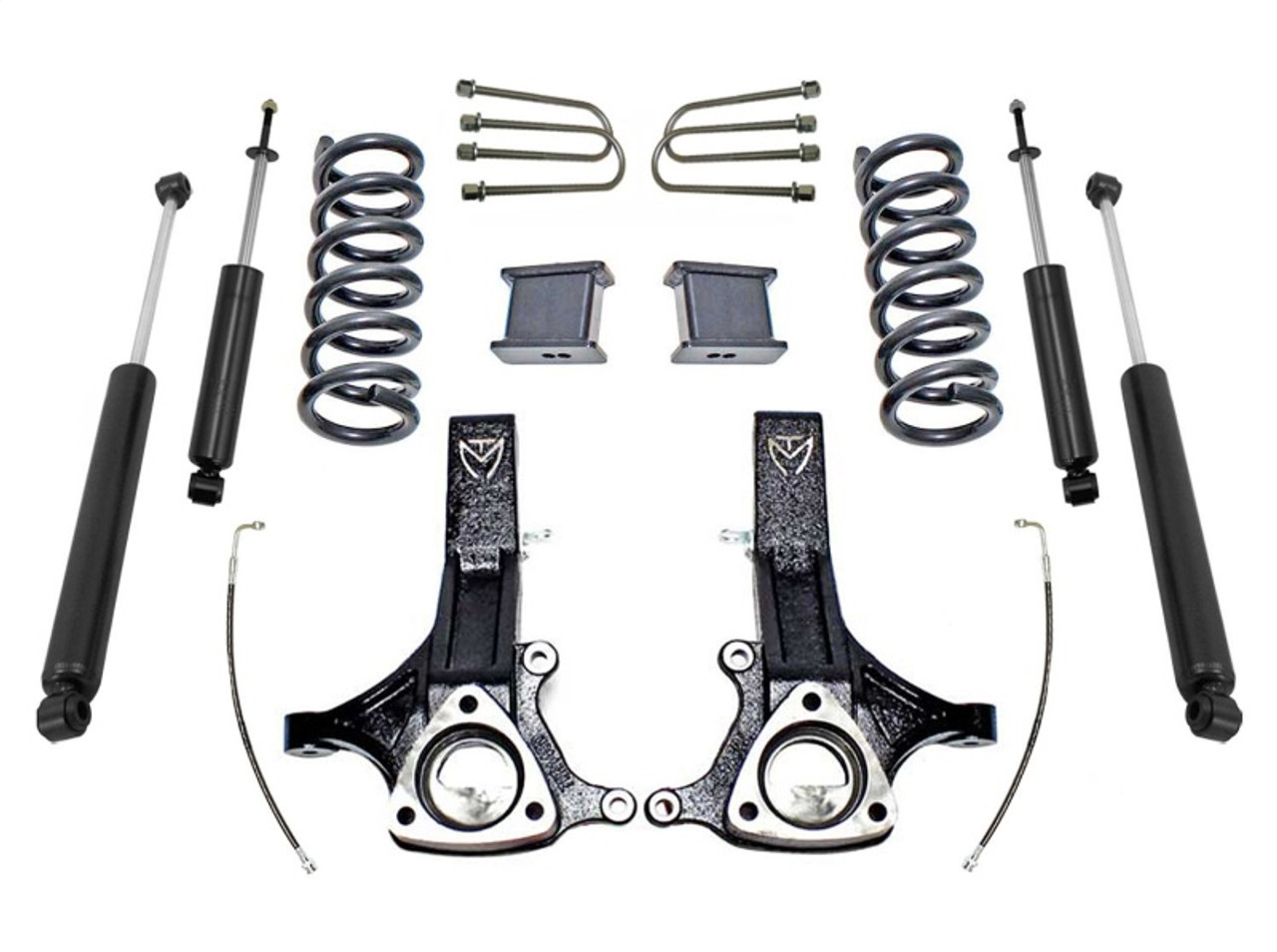 MaxTrac 02-08 Dodge RAM 1500 2WD 4.7L V8 7in/4in MaxPro Spindle Lift Kit w/MaxTrac Shocks - K882170