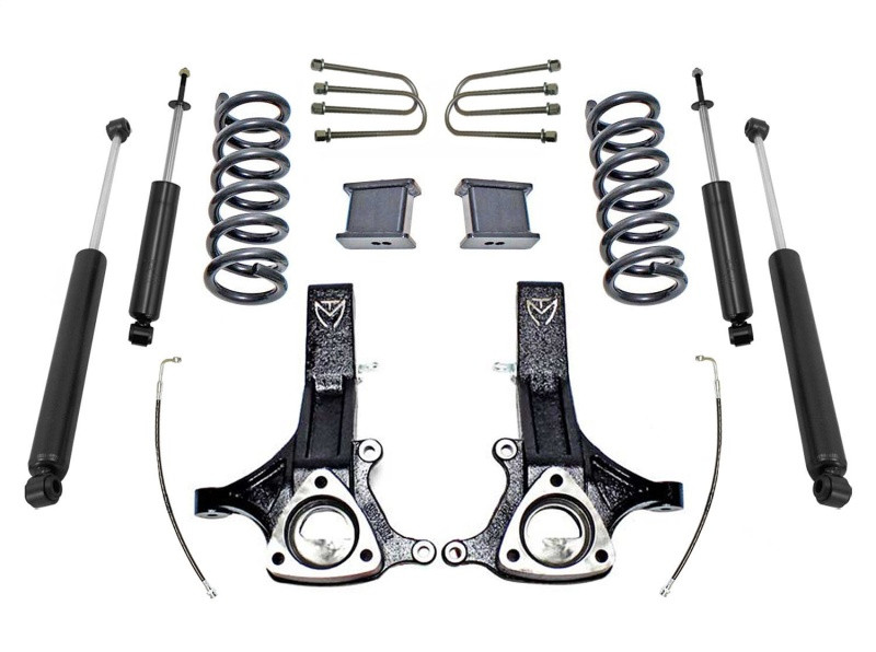MaxTrac 02-08 Dodge RAM 1500 2WD 5.7L V8 Hemi 7in/4in MaxPro Spindle Lift Kit w/MaxTrac Shocks - K882171