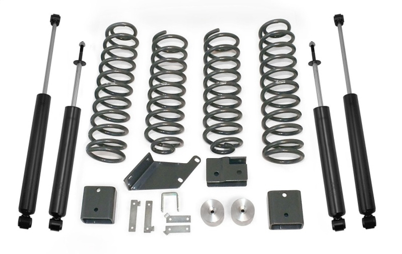 MaxTrac 07-18 Jeep Wrangler JK 2WD/4WD 3in/3in Coil Lift Kit w/MaxTrac Shocks - K889730S