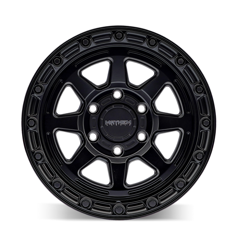 Mayhem 8306 Ridgeline 17x8.5 / 6x139.7 BP / -6mm Offset / 106.1mm Hub Satin Black Wheel - 8306-7883MB User 2