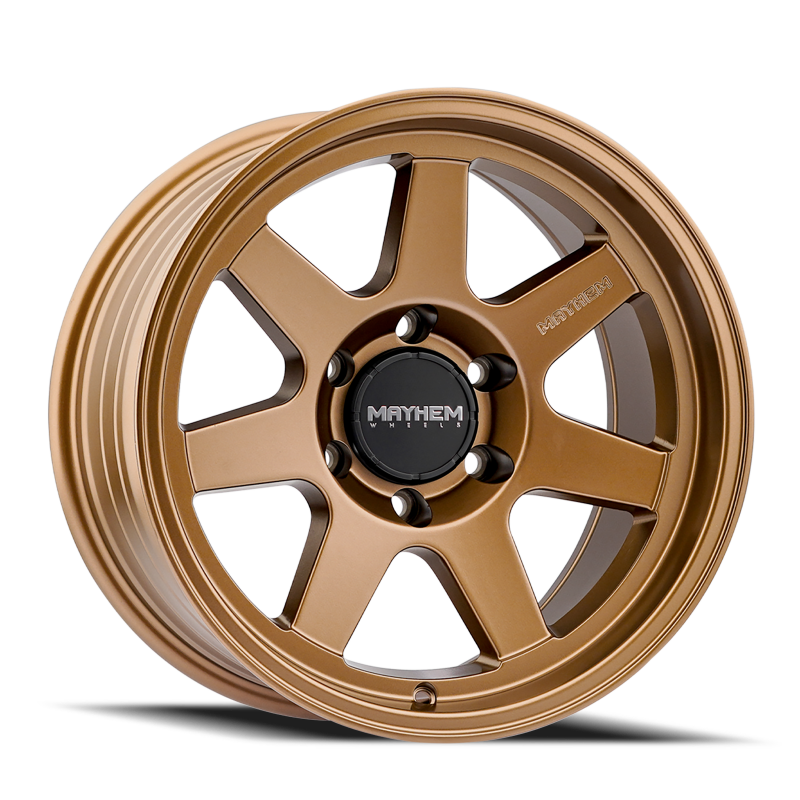 Mayhem 8307 Convoy 17x9 / 6x135 BP / -6mm Offset / 87.1mm Hub Matte Black Wheel - 8307-7936MZ Photo - Primary