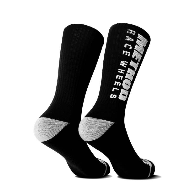 Method Brand Logo Performance Socks - Black - AP-M0004 Photo - Close Up