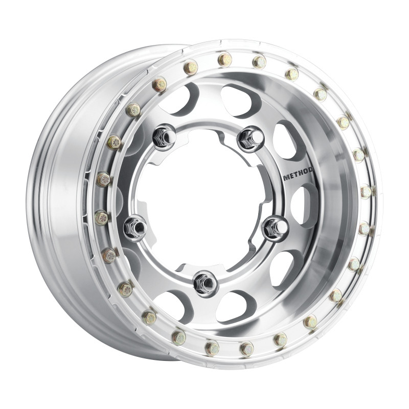Method MR103 Buggy Beadlock 17x6.5 -38mm Offset 5x205 160mm CB Raw Machined w/BH-H24125 Wheel - MR10376519338B