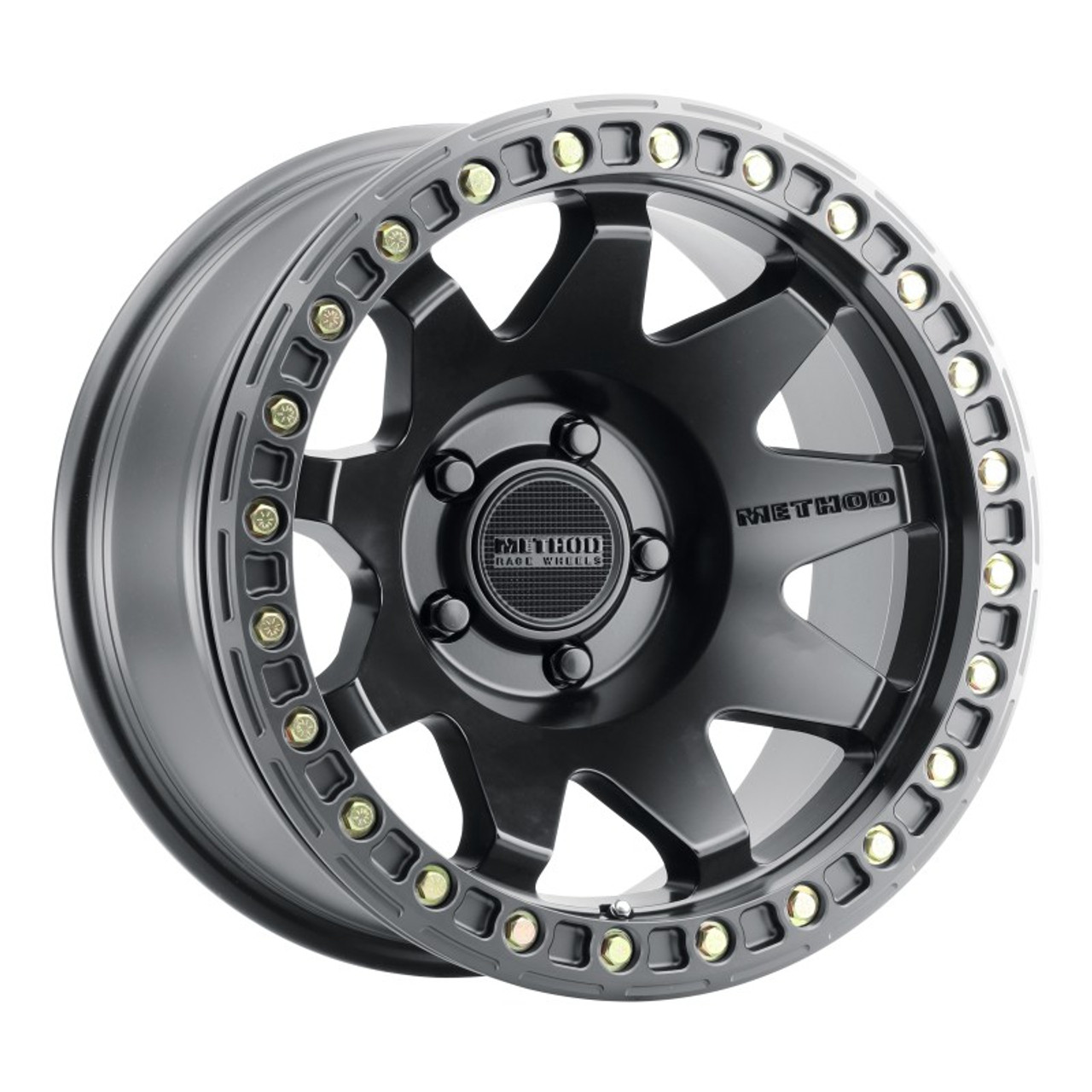 Method MR108 17x9 -44mm Offset 5x5 71.5mm CB Matte Black w/BH-H24125-38 Wheel - MR10879050544B