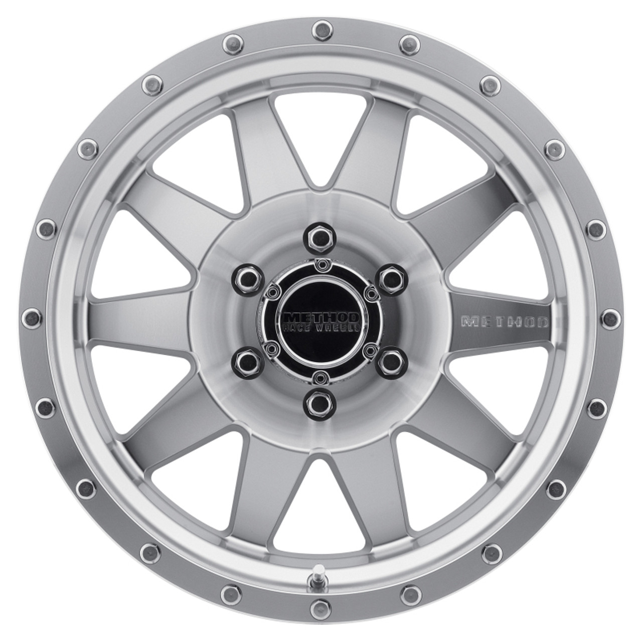 Method MR301 The Standard 15x7 -6mm Offset 6x5.5 108mm CB Machined/Clear Coat Wheel - MR30157060306N